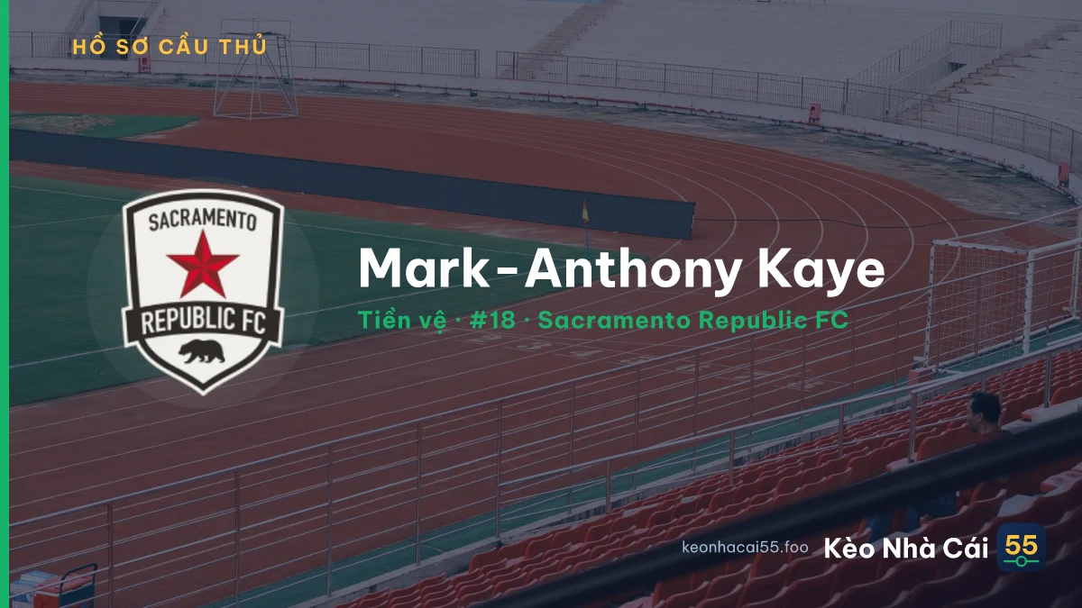 Mark-Anthony Kaye — Sacramento Republic FC