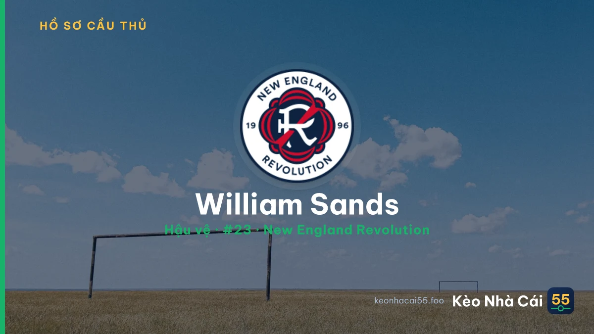 William Sands — New England Revolution