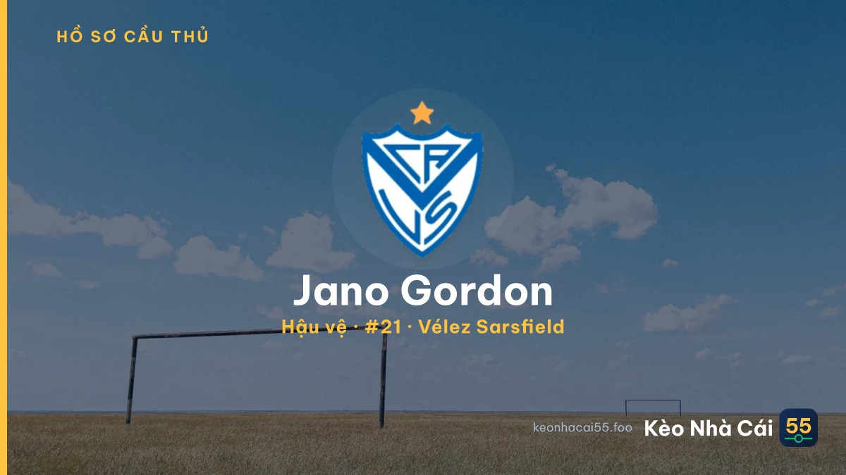 Jano Gordon — Vélez Sarsfield