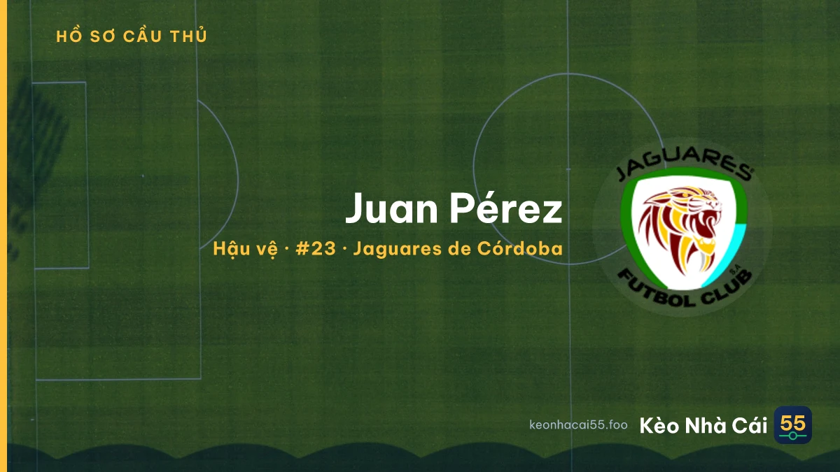 Juan Pérez — Jaguares de Córdoba