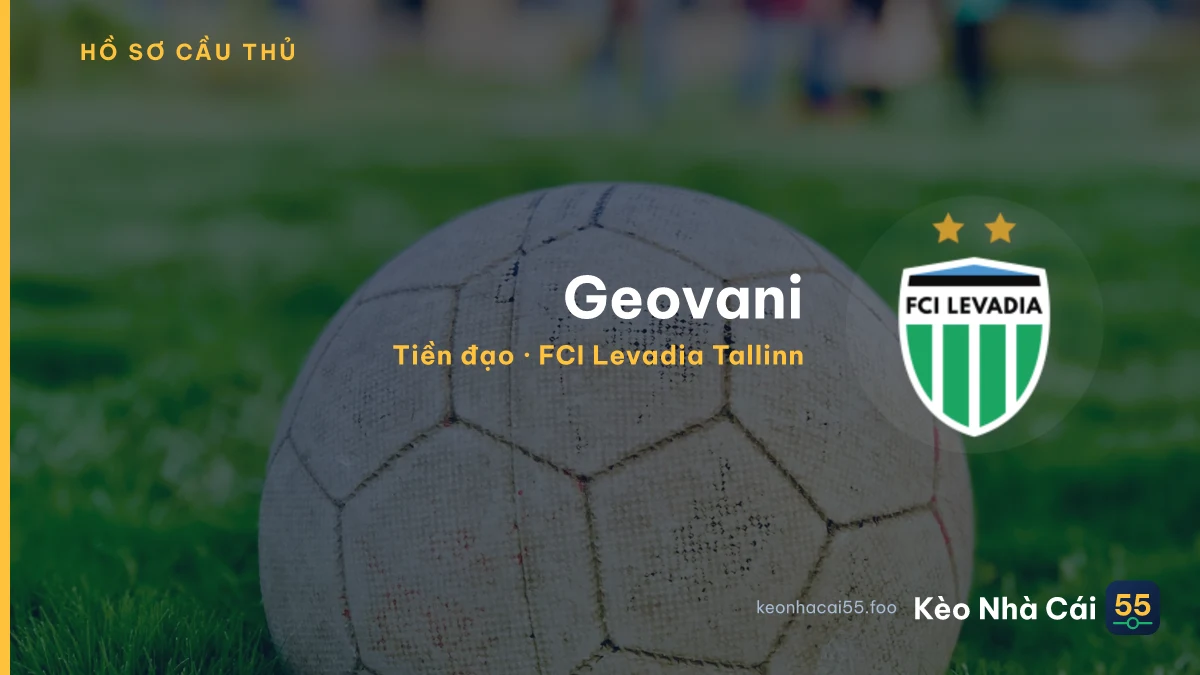 Geovani — FCI Levadia Tallinn