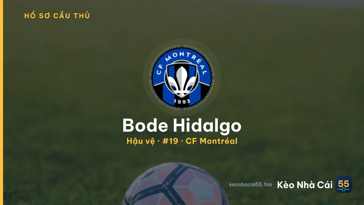 Bode Hidalgo — CF Montréal