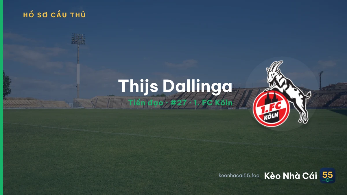 Thijs Dallinga — 1. FC Köln
