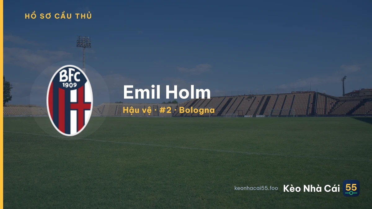 Emil Holm — Bologna