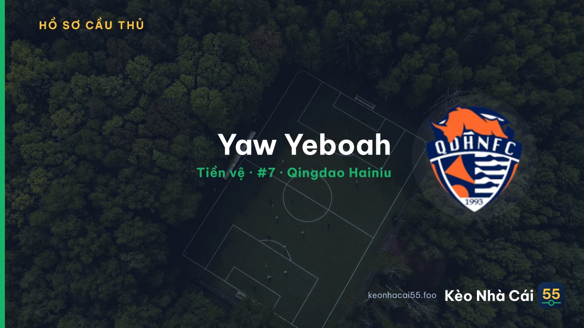 Yaw Yeboah — Qingdao Hainiu