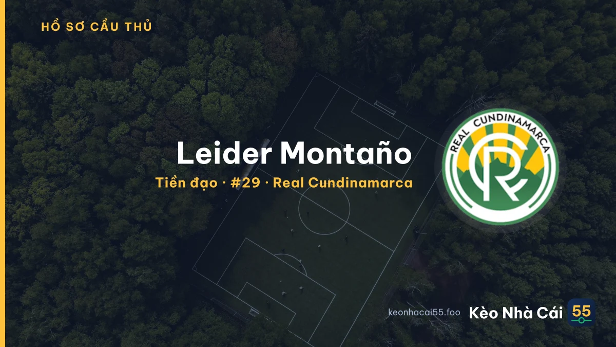 Leider Montaño — Real Cundinamarca