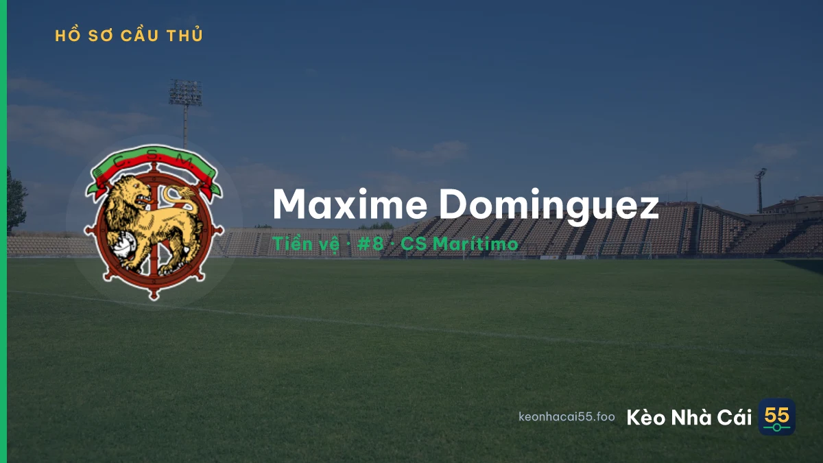 Maxime Dominguez — CS Marítimo
