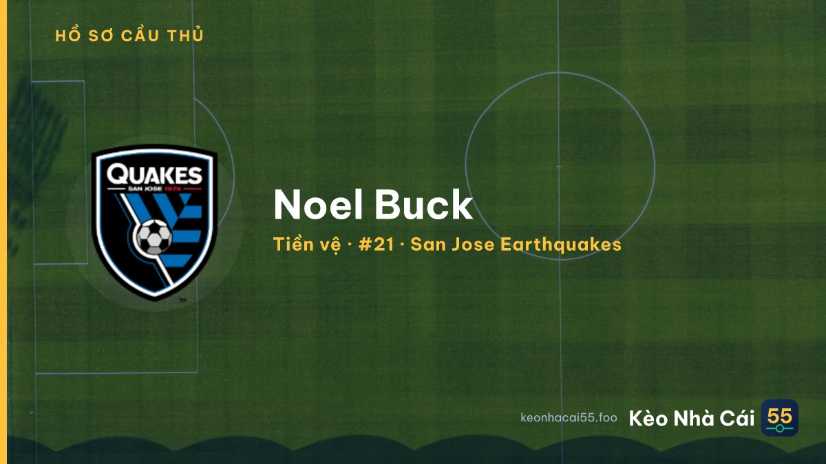 Noel Buck — San Jose Earthquakes