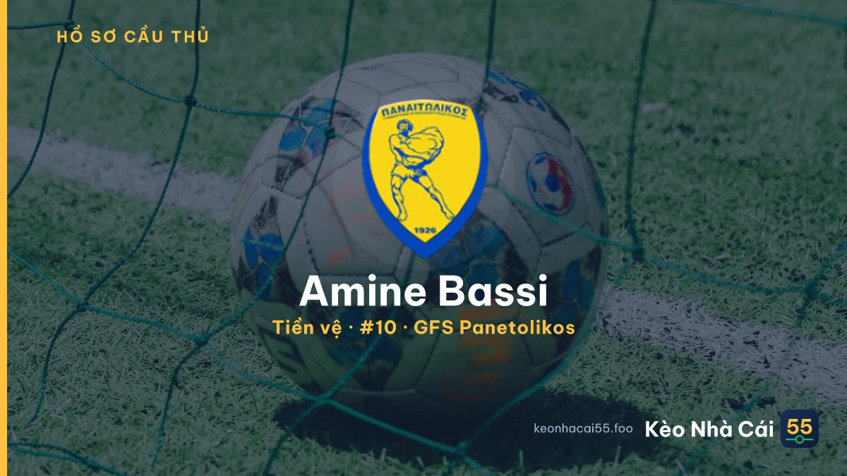 Amine Bassi — GFS Panetolikos