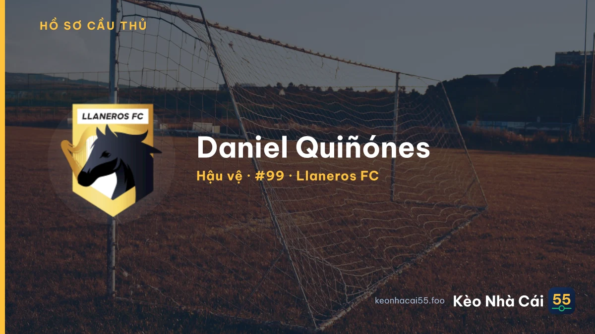 Daniel Quiñónes — Llaneros FC
