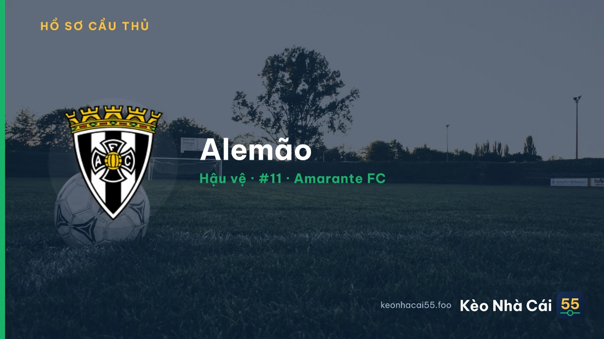 Alemão — Amarante FC