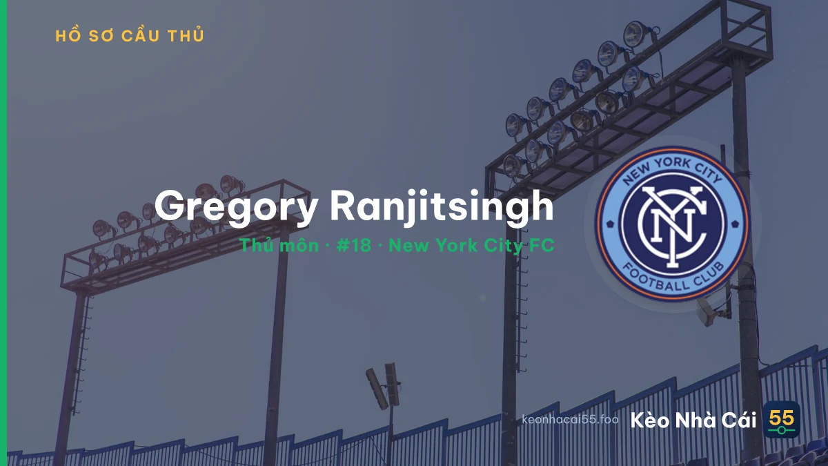 Gregory Ranjitsingh — New York City FC