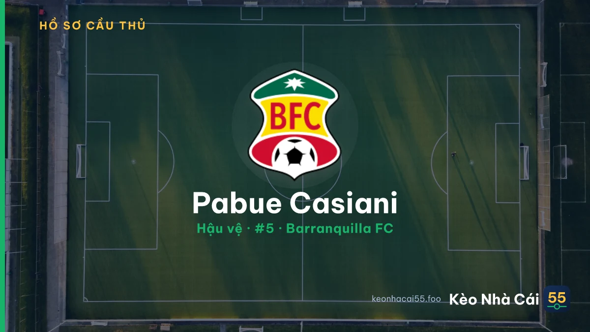 Pabue Casiani — Barranquilla FC