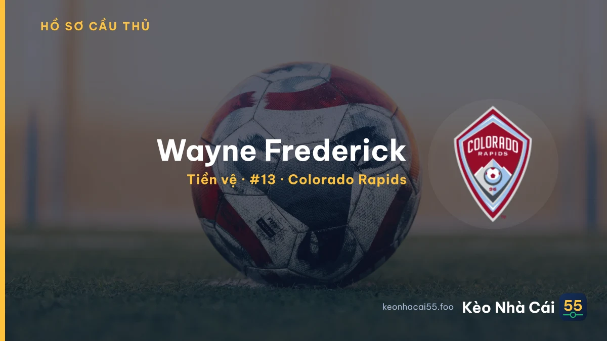 Wayne Frederick — Colorado Rapids