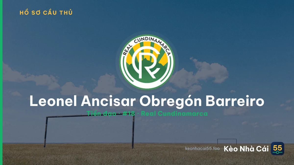 Leonel Ancisar Obregón Barreiro — Real Cundinamarca