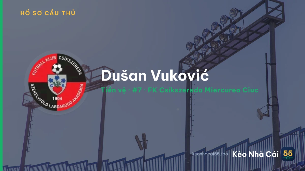 Dušan Vuković — FK Csíkszereda Miercurea Ciuc