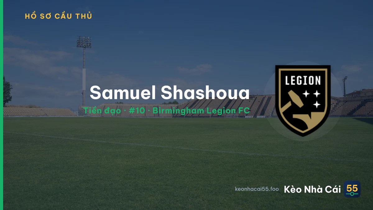 Samuel Shashoua — Birmingham Legion FC