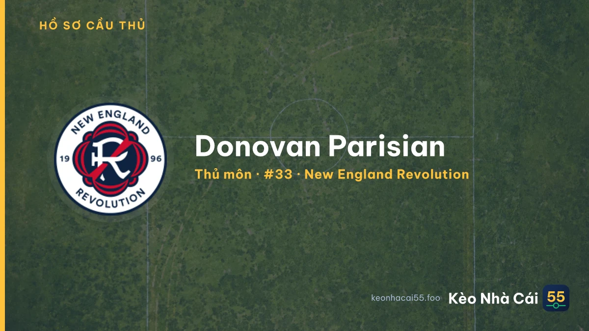 Donovan Parisian — New England Revolution