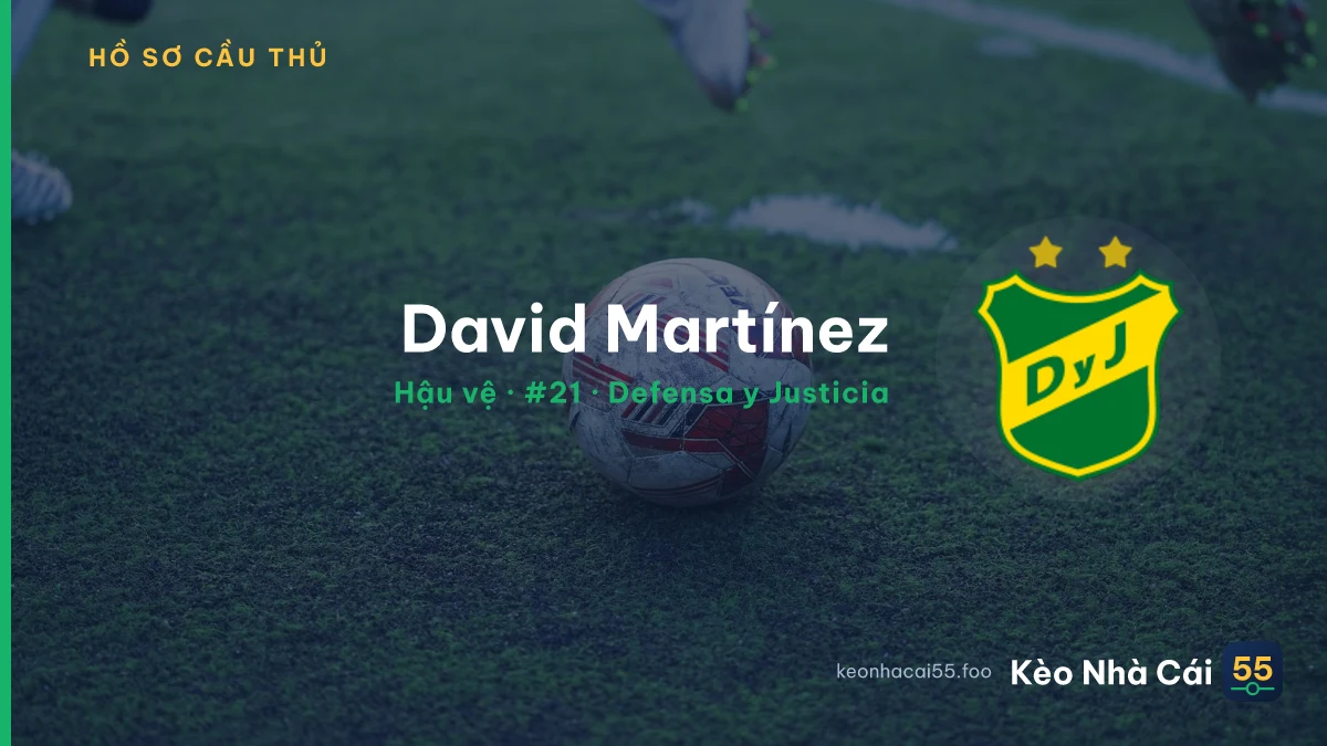 David Martínez — Defensa y Justicia