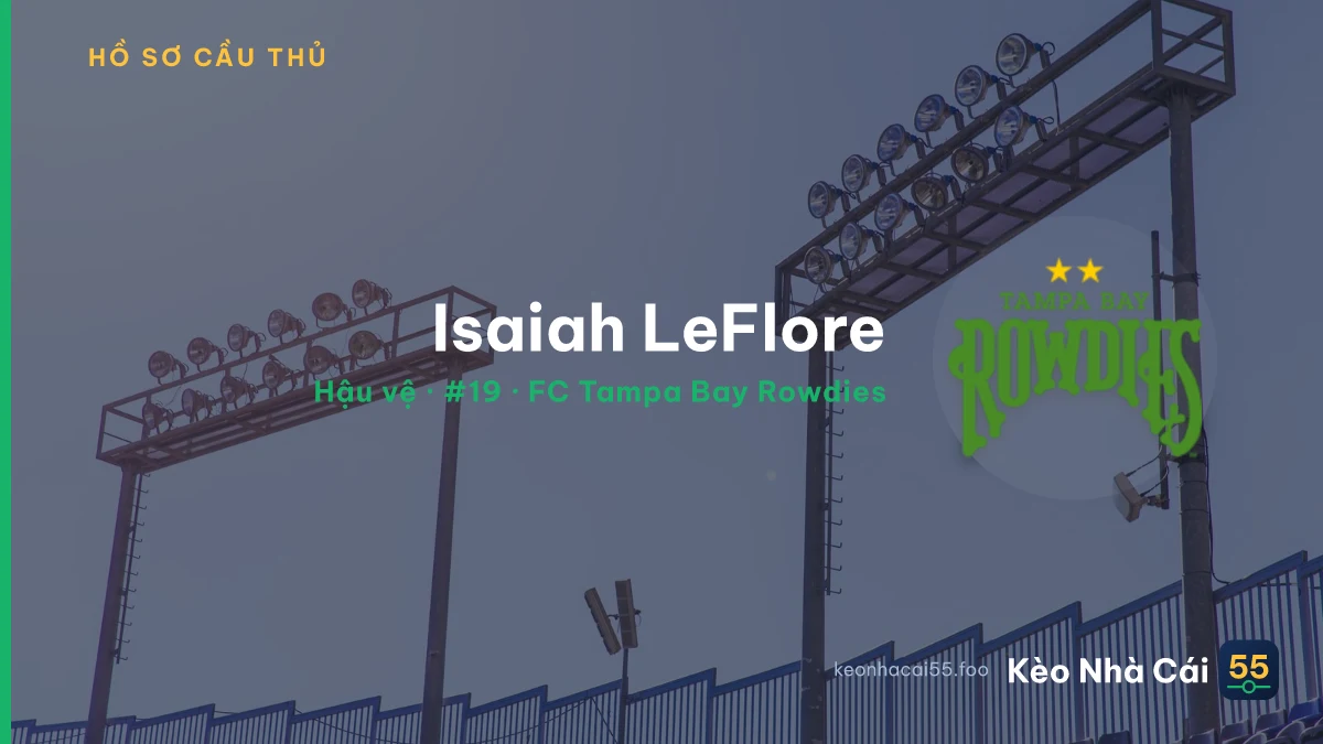 Isaiah LeFlore — FC Tampa Bay Rowdies