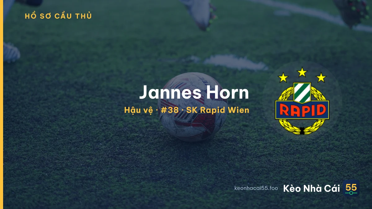Jannes Horn — SK Rapid Wien