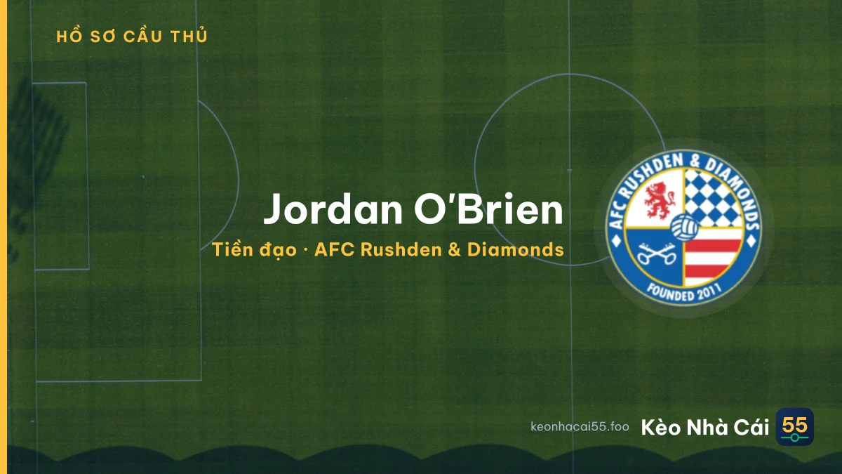 Jordan O'Brien — AFC Rushden & Diamonds