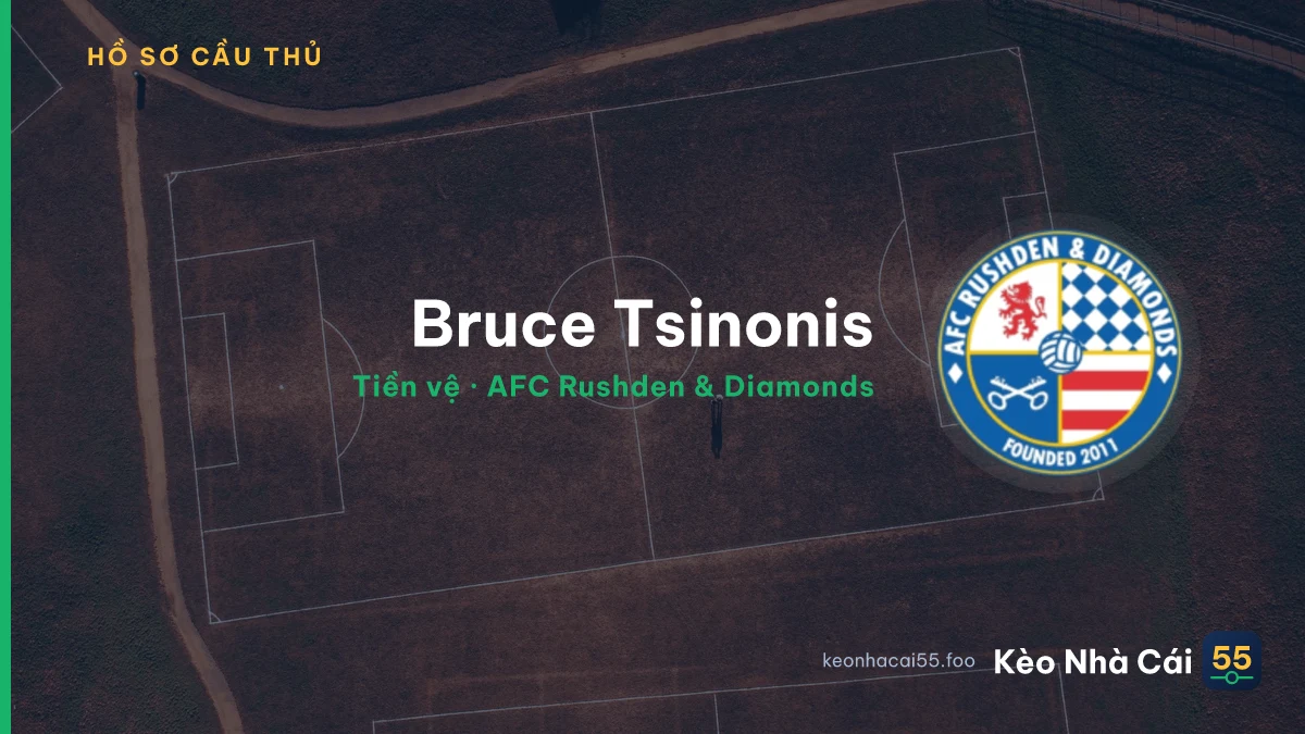 Bruce Tsinonis — AFC Rushden & Diamonds