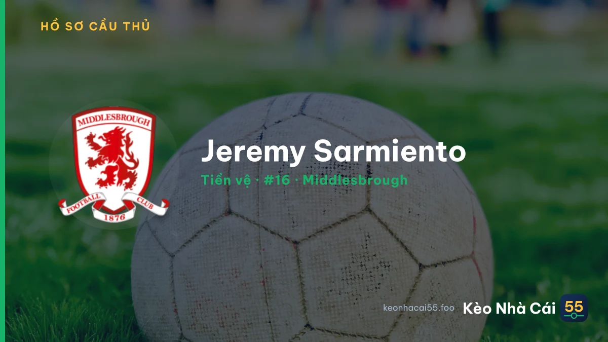 Jeremy Sarmiento — Middlesbrough