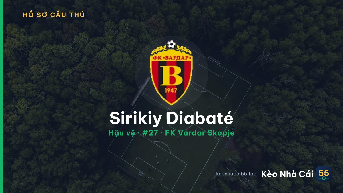 Sirikiy Diabaté — FK Vardar Skopje