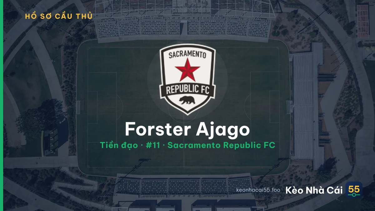 Forster Ajago — Sacramento Republic FC