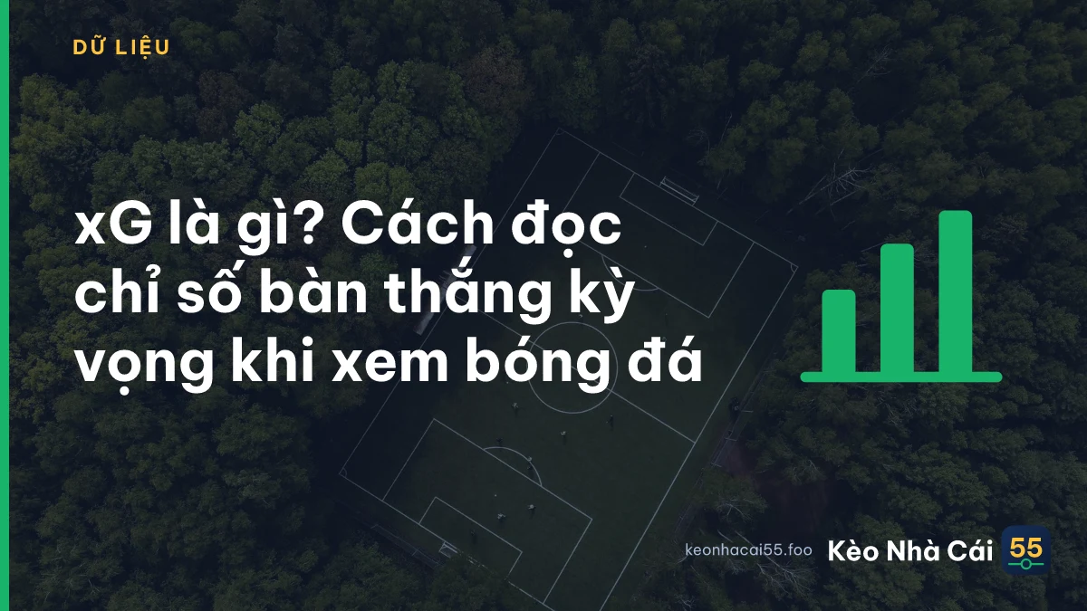 xG là gì? Cách đọc chỉ số bàn thắng kỳ vọng khi xem bóng đá