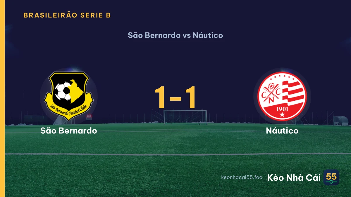 Nhận định São Bernardo vs Náutico ngày 24/08/2026
