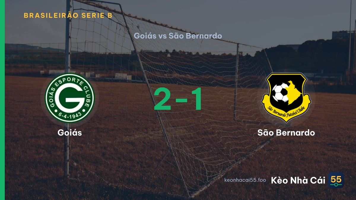 Nhận định Goiás vs São Bernardo ngày 29/08/2026