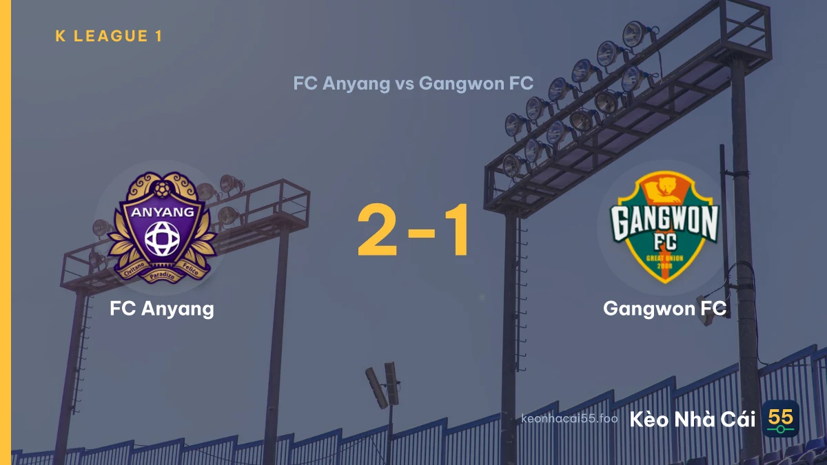 Nhận định FC Anyang vs Gangwon FC ngày 26/07/2026