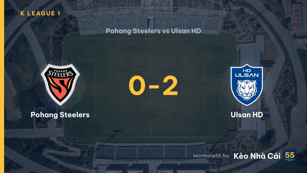 Nhận định Pohang Steelers vs Ulsan HD ngày 08/08/2026