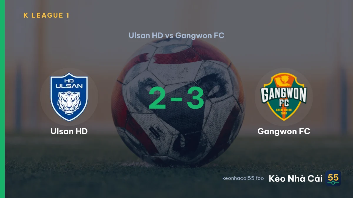 Nhận định Ulsan HD vs Gangwon FC ngày 16/08/2026