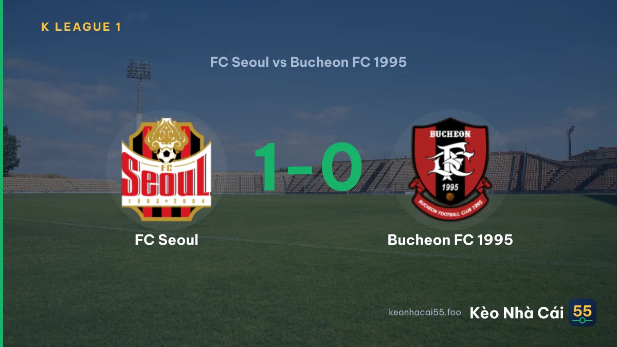 Nhận định FC Seoul vs Bucheon FC 1995 ngày 25/08/2026