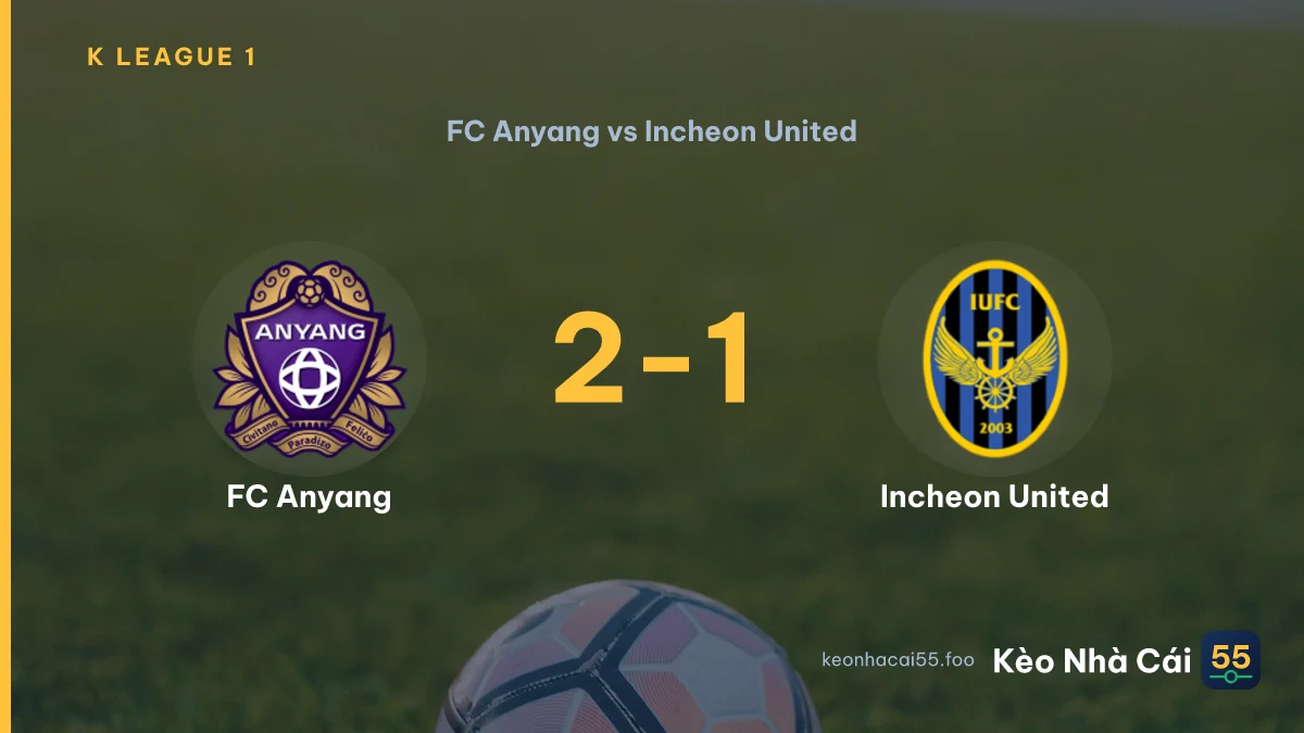 Nhận định FC Anyang vs Incheon United ngày 26/08/2026