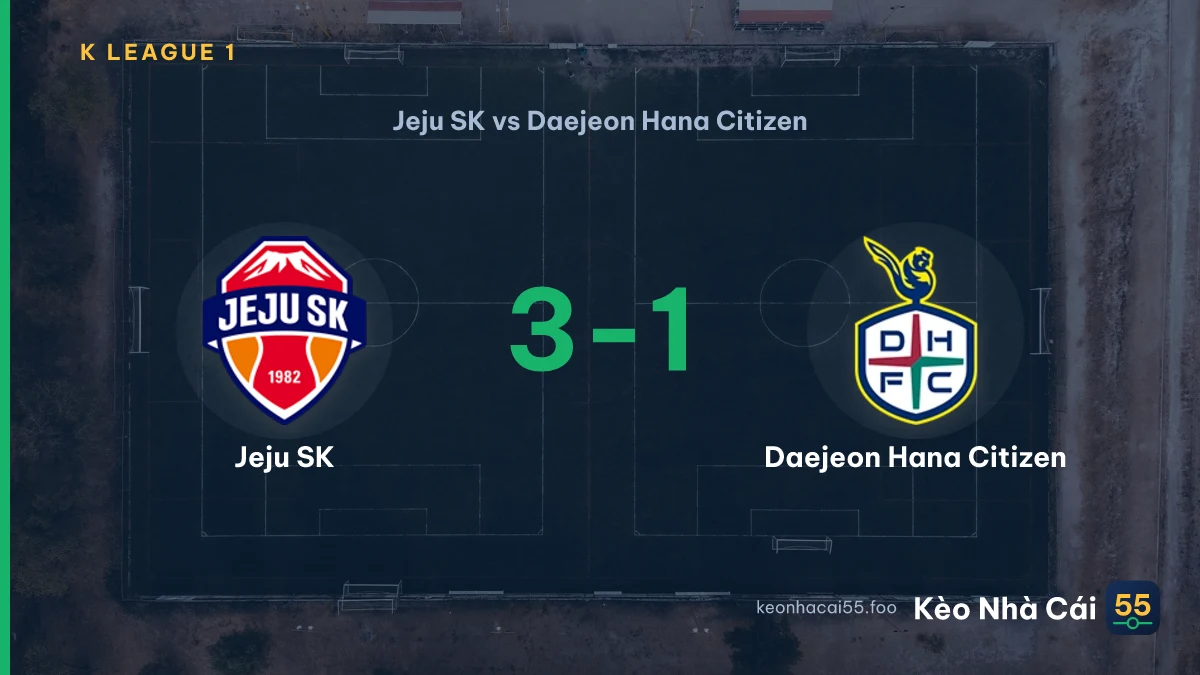 Nhận định Jeju SK vs Daejeon Hana Citizen ngày 30/08/2026