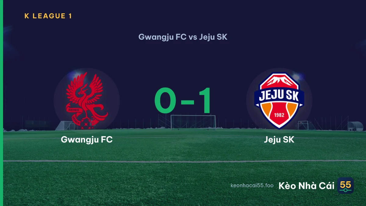 Nhận định Gwangju FC vs Jeju SK ngày 09/09/2026