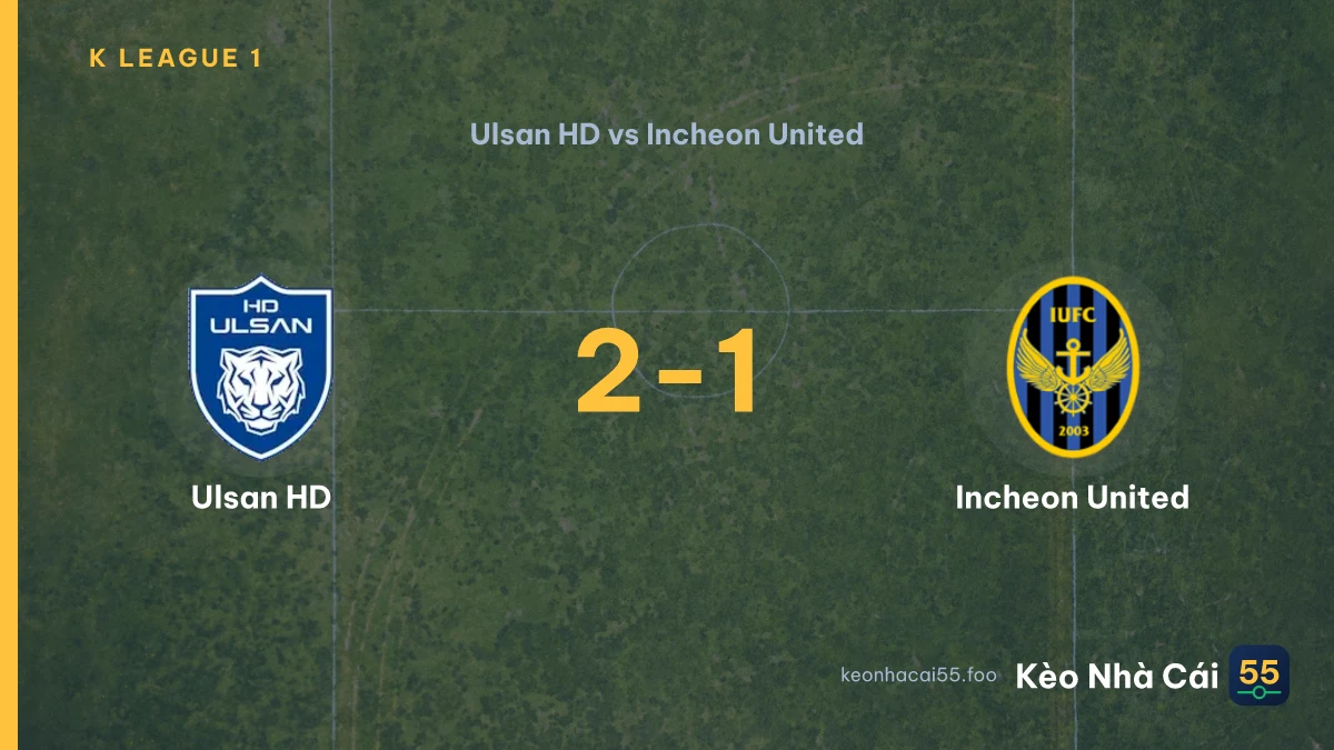 Nhận định Ulsan HD vs Incheon United ngày 12/09/2026