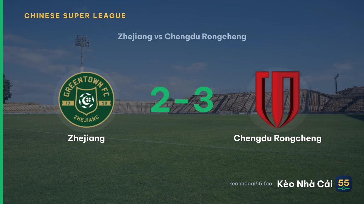 Nhận định Zhejiang vs Chengdu Rongcheng ngày 15/08/2026