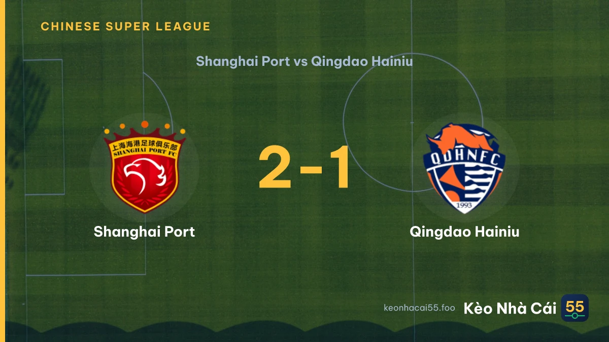 Nhận định Shanghai Port vs Qingdao Hainiu ngày 23/08/2026