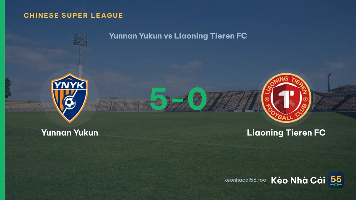Nhận định Yunnan Yukun vs Liaoning Tieren FC ngày 06/09/2026