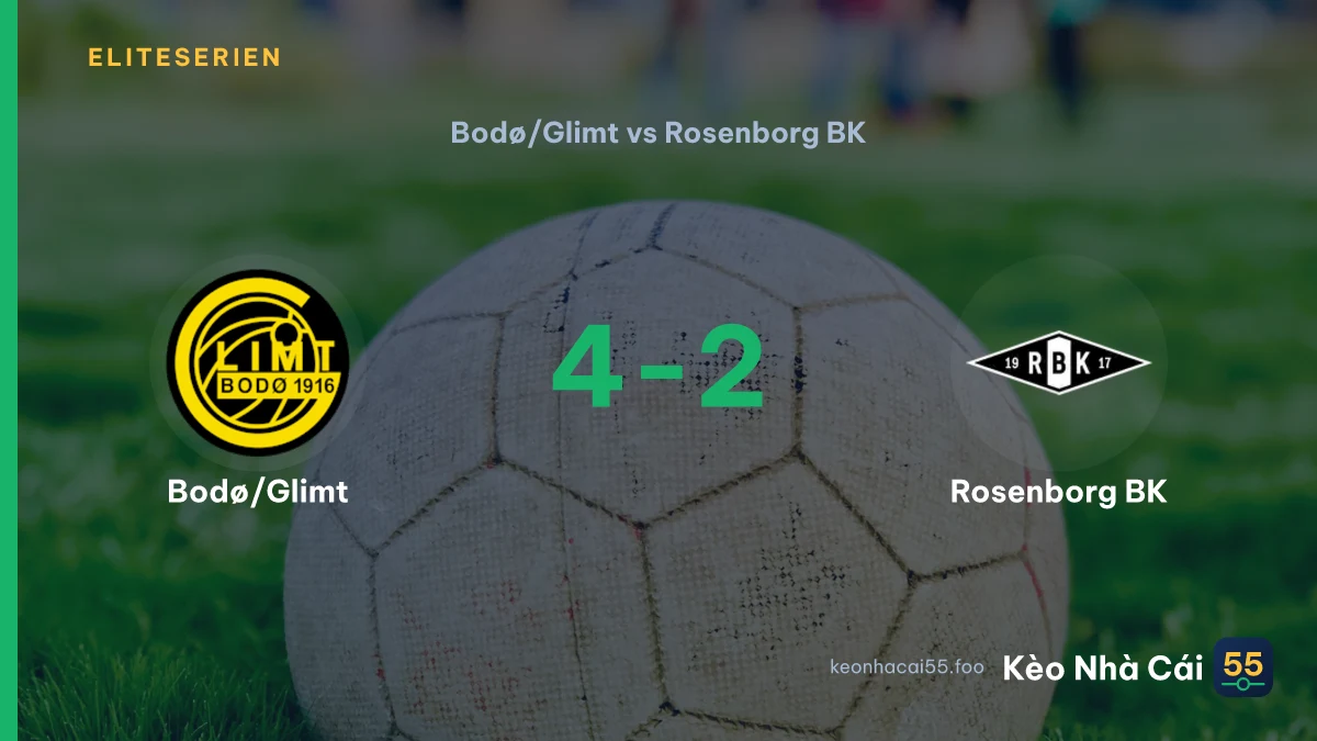 Nhận định Bodø/Glimt vs Rosenborg BK ngày 30/08/2026