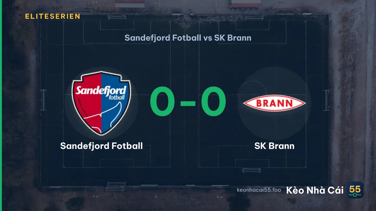 Nhận định Sandefjord Fotball vs SK Brann ngày 30/08/2026