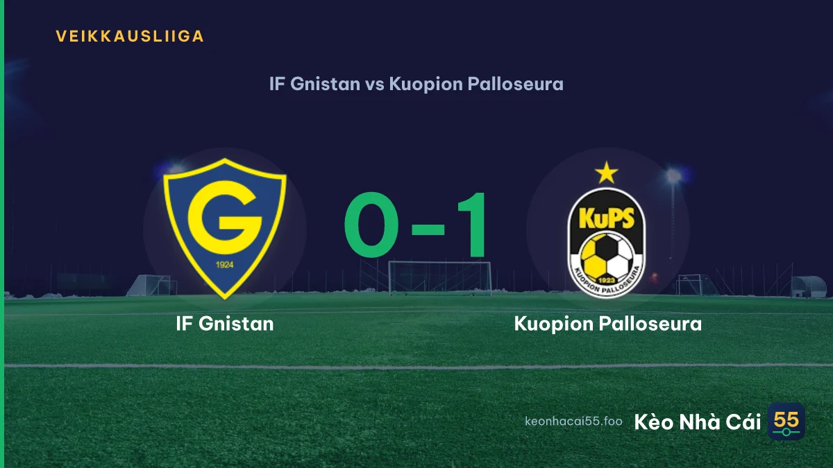 Nhận định IF Gnistan vs Kuopion Palloseura ngày 01/08/2026