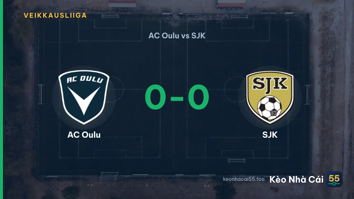 Nhận định AC Oulu vs SJK ngày 31/08/2026