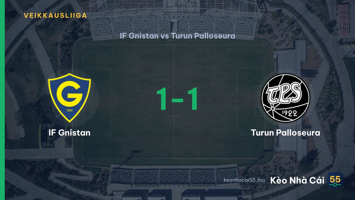 Nhận định IF Gnistan vs Turun Palloseura ngày 31/08/2026