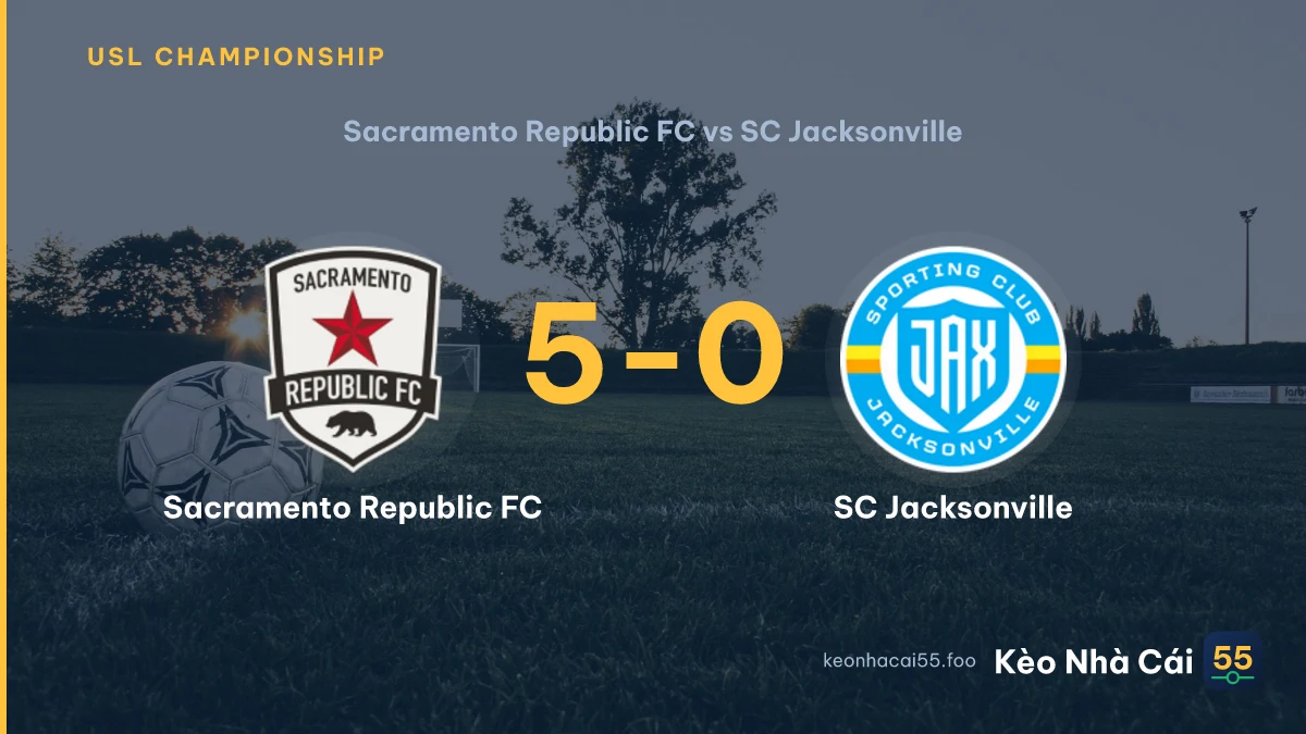 Nhận định Sacramento Republic FC vs SC Jacksonville ngày 02/08/2026